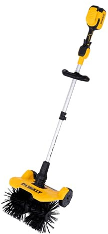 DEWALT 20V Battery Power Broom Sweeper, Cordless Electric Walk Behind Push Sweeper for Cleaning Turf, Artificial Grass, Yard, Garge, Light Snow and Sidewalks, DXSBXA2017-002 (Bare Tool)