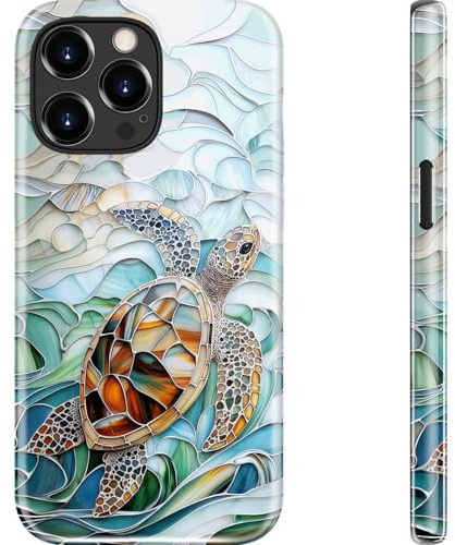 ESDOT for iPhone 15 Pro Case,Cute Preppy Floral Cover for Women | Compatible with Magsafe, Dual-Layer Hard Shell + Soft Silicone, Trendy Aesthetic Y2K Phone Cover for Girls