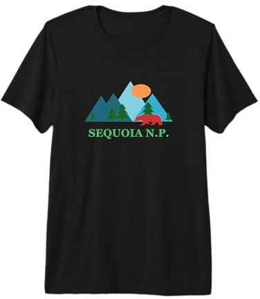 Sequoia National Park Vacation Design Premium T-Shirt