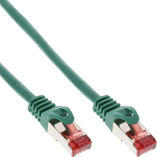 InLine Patchkabel, S-STP/PIMF, Cat.6, 25m grün