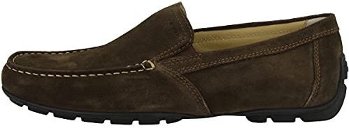 Geox U Moner V, Mocassini Uomo, Marrone Coffee, 39 EU