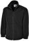 Adults Classic Full Zip Fleece Jacket Black 3XL