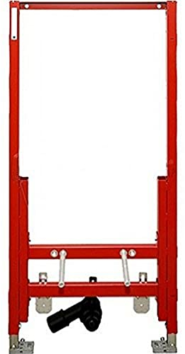 TECEprofil Bidetmodul (für wandhängendes Bidet, Bauhöhe 1120 mm, Montagerahmen, Haltebolzen, Abwasseranschluss, Anschlussbogen) 9330000, Large