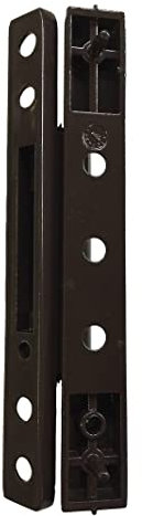 Avocet WMS Upvc Butt Door Hinge 115mm Angled Plate 13 Degrees in Brown