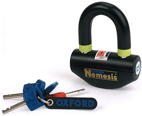 Oxford Nemesis High Security Padlock OF47 Sold Secure Gold
