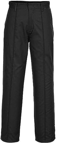 Portwest Preston Trouser, Size: 44, Colour: Black, 2885BKR44
