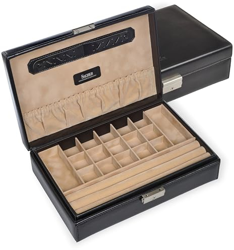 SACHER Schmuckkassette Isa new classic/schwarz