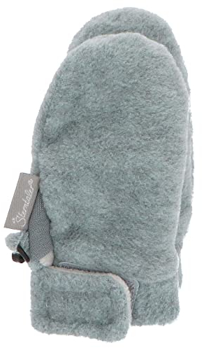 Sterntaler Jungen Fäustlinge Fäustel 4301400, Gr. 1, Silber (Silber Mel. 542)