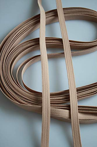 (DIYS) Set Hinterkopf Gummiband elastisch Haut-Farben zum selbst nähen Größe 210m