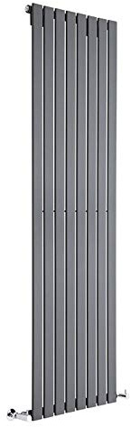 MILANO Anthracite Vertical Single Flat Panel Radiator 1780 x 560mm