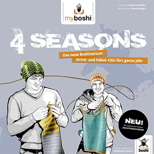myboshi - 4 Seasons: Jede Menge neue Mützen und andere coole Häkelideen für das ganze Jahr
