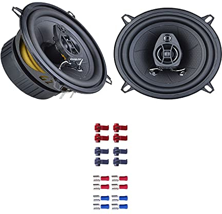 Ground Zero GZIF 5.2 Auto Lautsprecher Boxen 220 Watt 13 cm 2 Wege Koax passend für BMW 5er (E39) 1996-2003 Türen Front