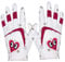 Colcolo 2 StückKinder Golfhandschuhe, Langlebige Kinder Golfhandschuhe Premium Leder Links Rechtshänder Rutschfester Warmer Golfhandschuh für Mädchen - S