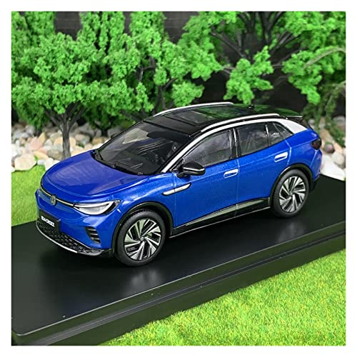 NALora Motorfahrzeuge Replika Auto Hohe Akribie 1:43 Für VW CROZZ ID 4 SUV ID.4 Legierung Auto Statisch Metall Modellfahrzeuge Sammlerstück Geschenk Originalgetreue Nachbildung