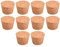 Acan Tradineur - Pack de 10 tapones de corcho para botellas - Forma de Cono - Ideal paragarrafas, botes, frascos, bar, restaurante, vino, aceite - 5 Packs de 2 corchos - 3,8 x 2,2 x 2,5 cm