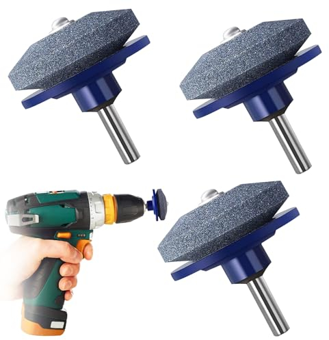 ZoneYan Affûteur pour Lame de Tondeuse, Affûteur de Lame, Affuteur Lame Tondeuse, Aiguiseur Facilement Tondeuse à Gazon, Pratique et Permettant Gagner du Temps - Idéal pour Les Outils Jardin