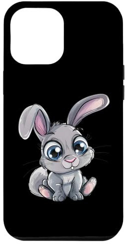 Hülle für iPhone 12 Pro Max Cute Bunny, Häschen, süß, süßes Häschen, lustig