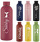 Gourde Personnalisée de 500 ml Bouteille d'Eau Gravée Avec Nom Logo, Gourde Isotherme Personnalisable Pour l'École Le Bureau Et Le Sport