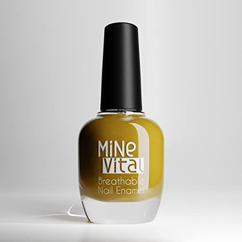 Halal Nail Polish (Vegan) (51 Shades) (Chilly Mustard, one size)