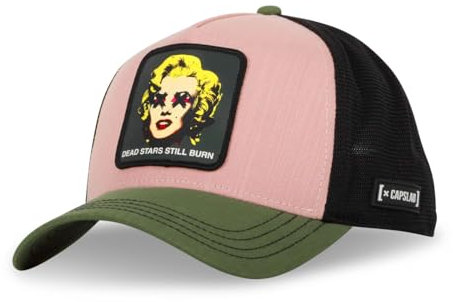 Casquette Homme & Femme, Casquette Trucker, Originale et Authentique, Rose, Vert, Noir, Taille TU