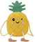 SOIMISS 1stk Kuriertasche Geldbörse Kinder Geldbörse Umhängetasche Für Damen Ananas Tasche Umhängetasche Damen Damenhandtaschen Crossbody Geldbörse Für Mädchen Geldbörse Geldbörsen