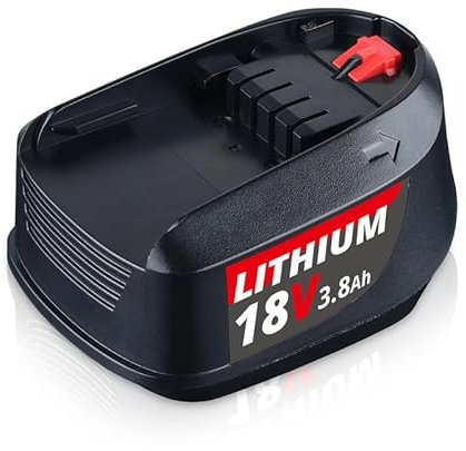 PBA 3,8Ah 18V Ersatz für Bosch 18V Akku PBA PSB PSR Kompatibel mit Bosch Akku Lithium-Ionen