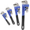 HEIYUET Set di 4 pinze per tubi, 50 mm, 60 mm, 70 mm, 80 mm, set di pinze regolabili per pompa dell'acqua, pinza per tubi in ghisa con manico morbido e ganasce regolabili, pinza idraulica per