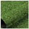 Tappeto in erba artificiale ad alta densità da 10 mm di altezza per giardino e prato, 2 m x 5 m, tappeto erboso sintetico verde, aspetto naturale e sensazione al tatto, per interni ed esterni,
