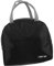 PRETYZOOM bolsa del almuerzo puesto de desayuno bolsa aislada hueveras mimadas bolsa de almuerzo bolsa de mano bolsa aislante para el almuerzo bolsas aislantes para llevar tela oxford Black