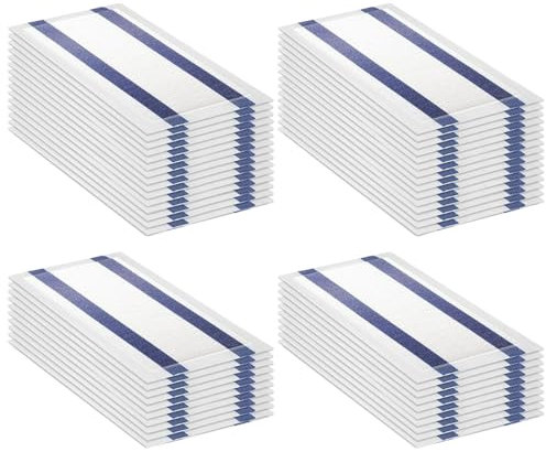 50 piezas de hilos de algodón de un solo uso para fregona para una eliminación eficaz y del pelo de mascotas en varias superficies de suelo