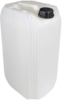 25L Water Container – Heavy Duty Stackable Jerry Can with DIN 61 Cap | Camping Water Carrier | Plastic Water Storage Tank | Ideal for Outdoor, Emergency, and Industrial Use