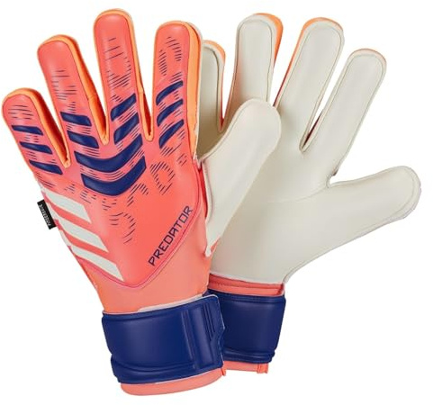 adidas Unisex Match Fingersave Goalkeeper Gloves Adults Orange/white 8