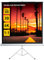 Phoenix Technologies Pantalla de Proyección con Trípode Portátil Manual Formato 1:1 Altura Ajustable (2 x 2 m), Color Blanco