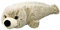 Inware 6990 - Kuscheltier Robbe Robbie, 20 cm, beige/grau, Schmusetier