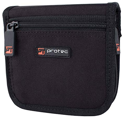 Pro Tec A211ZIP Double Tuba Mouthpiece Pouch with Zipper Closure