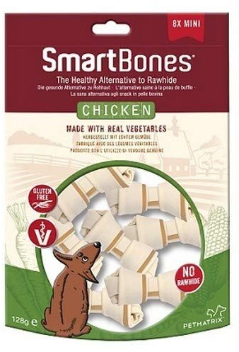SmartBones Dog Chew Pack of 7 (Chicken, Mini)