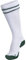 hummel Unisex Element Football Socken, Weiß/Evergrün, 39-42 EU