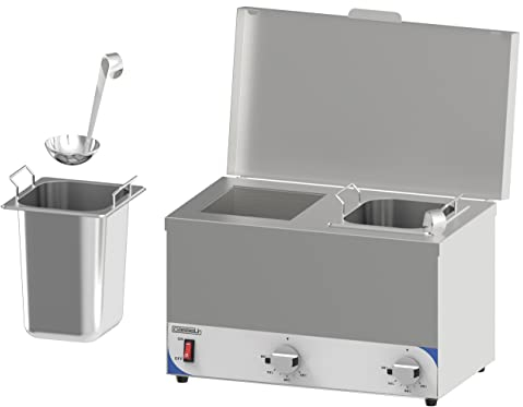 Casselin CBMSC2H - Bain Marie à Sauce Compact 2 Cuves