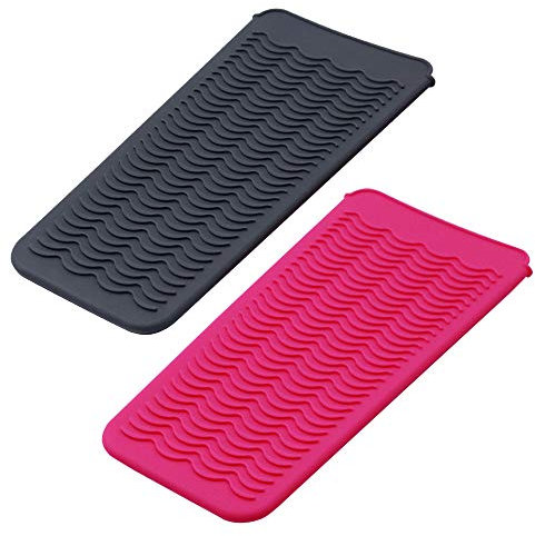 NO/A KWMS Curling iron silicone Insulation Pad Grey + powder, Acrylic