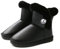 Apawwa Stivaletti Bambina Invernali Stivali Da Neve Da Ragazza Stivali Morbidi E Caldi Da Ragazza Stivali Di Pelliccia Da Ragazza ND59 Color Black Size 33