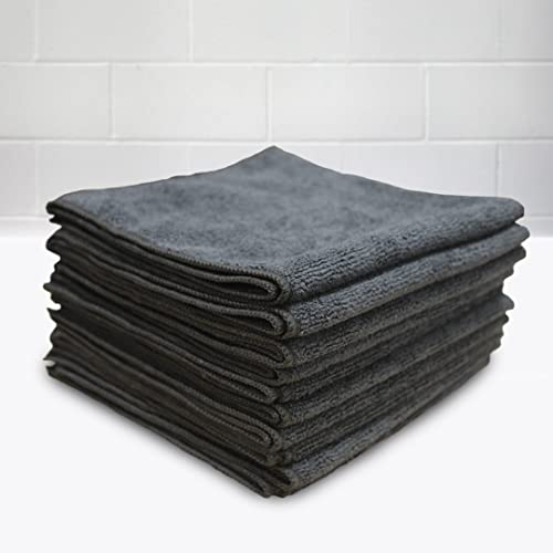 Pegasus Textiles Schweres Mikrofasertuch, 255 g/m², 40 cm x 40 cm, 10 Stück