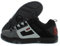 DVS Men's Comanche Black Gray Red Low Top Sneaker Shoes 11.5