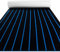 Fullfire Boat Flooring - EVA Foam Boat Decking - Faux Teak Marine Mat Self-Adhesive Marine Carpet for Motorboat RV Yacht Kayak 94 x 35 Black with Blue Lines