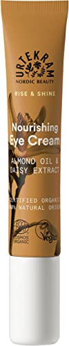 Urtekram Shiny Orange Blossom – Pflegende Augencreme mit Gänseblümchenextrakt gegen dunkle Augenringe – Hilft, feine Fältchen und Schwellungen zu reduzieren, Vegan, bio und natürlichen Ursprungs,15 ml