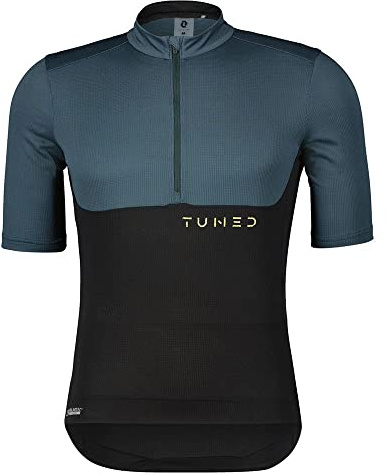 Scott Gravel Tuned Fahrrad Trikot kurz schwarz/grün 2023: Größe: M (46/48)
