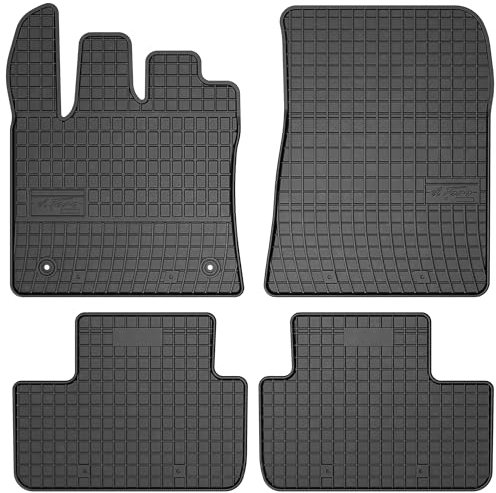 SMK Gummimatten auto fußmatten Satz passend für Renault Captur II ab 2019 Erleben Sie einen neuen Standard des Reisens mit rutschfesten auto fussmatten - Mehrjahres- auto teppiche für alle Straßenverh