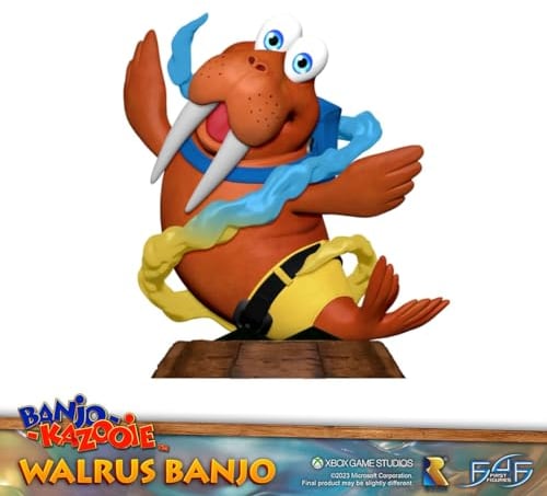 First 4 Figures - Banjo Kazooie (Walrus Banjo) Kunstharzstatue