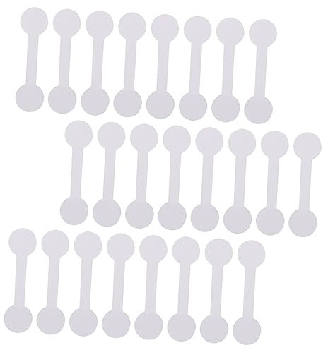 MAGICLULU 300stücke Schmucketiketten Aus Hochwertigem Material Selbstklebend Für Einfache Anwendung Zur Organisation Und Markierung Für Ringe Armbänder Halsketten Und Bastelarbeiten