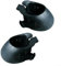 Zoegneer 2Pcs Schwarz Gummi Pferd Huf Stiefel, Gummi Hufeisen Abdeckung Für Pferde Hufschutz (L)