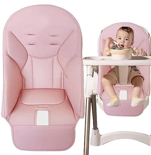 Youany Baby Hochstuhl Kissenbezug, Sitzverkleinerer Für Hochstuhl, Baby Esszimmerstuhl Sitzkissen PU-Leder Hochstuhl Sitzauflage, Universeller Bezug Für Peg Perego, Kosmic Jané, Baoneo, Siesta Zero3